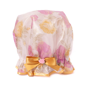 So Pretty Shower Caps - Golden Roses