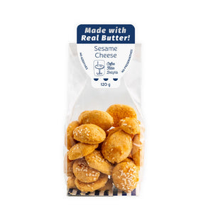 Coffee Table Delights Sesame Cheese Savoury Biscuits 120g