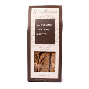 Simply Amazing Biscotti - Cappuccino & Hazelnut 170g