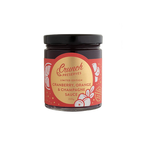 Crunch Preserves Christmas Cranberry & Orange Sauce 220g