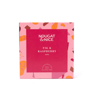 Nougat & Nice - Fig & Raspberry Nougat Box 200g