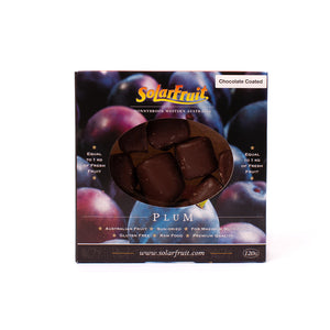 SolarFruit Choc Coated Dried Plums 120g