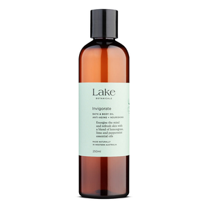 Lake Botanicals Invigorate Bath & Body Oil 250mL