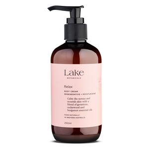 Lake Botanicals Relax Body Cream 250mL