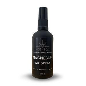 Hide + Soak Premium Concentrated Magnesium Oil Spray 100mL