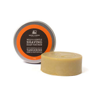 Vasse Virgin Citrus Twist Shaving Soap for Men 130g