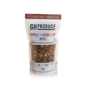 GH Produce Chipotle + Desert Lime Nuts 170g