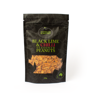 Black Lime & Chilli Seasoned Peanuts 200g