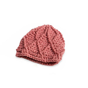 Ollie & Harper Baby Beanie - Dusty Pink