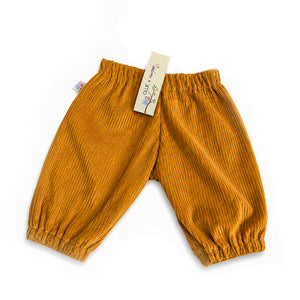 Ollie & Harper Corduroy Pants - Mustard