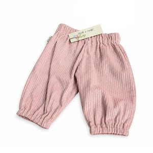 Ollie & Harper Corduroy Pants - Soft Pink