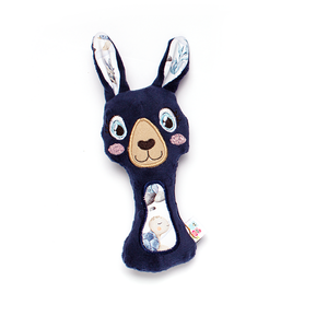 Ollie & Harper Kangaroo Rattle Blue