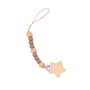 Ollie & Harper Pacifier Chains Beige