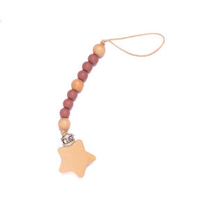 Ollie & Harper Pacifier Chains Pink